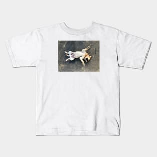 Dog / Swiss Artwork Photography Kids T-Shirt